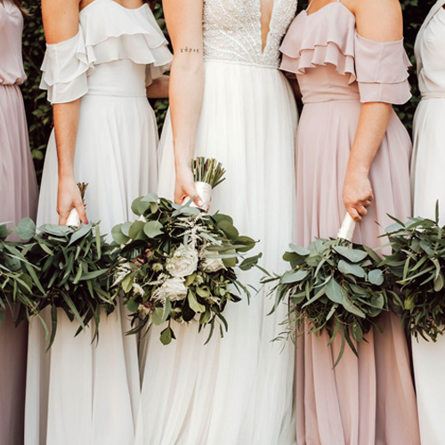 3 demoiselles d'honneur